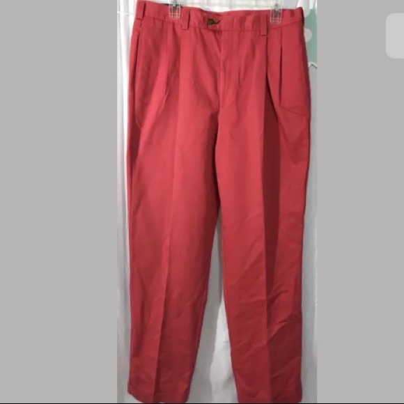 Tommy Hilfiger Other - Tommy Hilfiger Men’s Red Khakis Pants  36 X 34